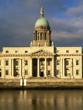 The Customs House, Dublin, 1781, Facade From Across The River Liffey, Architect: James Gandon by Mark Fiennes Pricing Limited Edition Print image