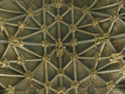 Gloucester Cathedral, England, 1332-1357, Detail Of Ceiling In South Transept by Mark Fiennes Pricing Limited Edition Print image