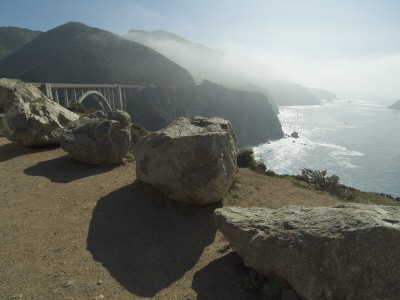 Pacific Coastline At Bixby Bridge, Near Big Sur, California, Usa by Natalie Tepper Pricing Limited Edition Print image