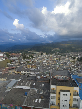 City View From The Memorial, Manizales (City In The Coffee-Growing Region), Colombia by Natalie Tepper Pricing Limited Edition Print image