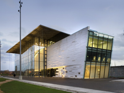 Middlesbrough Institute Of Modern Art, Exterior, Architect: Erik Van Egeraat by Morley Von Sternberg Pricing Limited Edition Print image