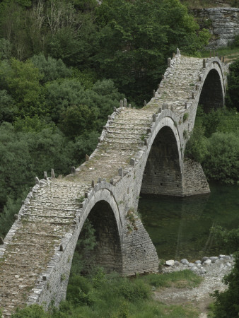 Kalogeriko Bridge, Kipi, One Of The Zagoria Villages, Epirus by Natalie Tepper Pricing Limited Edition Print image