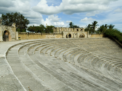 Amphitheatre, Altos De Chavon, La Romana, Dominican Republic by Natalie Tepper Pricing Limited Edition Print image