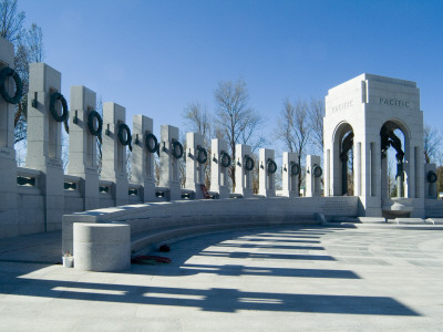 World War Two Memorial, Washington Dc, 2004, Architect: Friedrich St, Florian by Natalie Tepper Pricing Limited Edition Print image