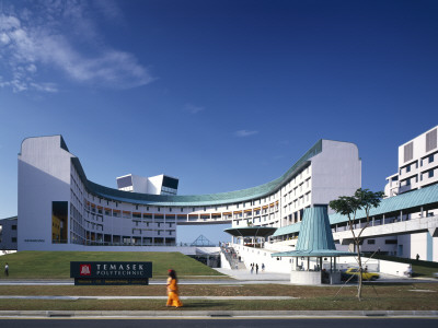 Temasek Polytechnic, Singapore, 1991 - 1995, Overall Architect: Stirling, Wilford And Associates by Richard Bryant Pricing Limited Edition Print image