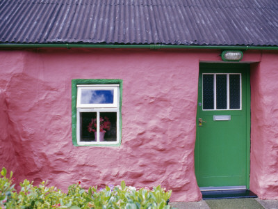 Single Storey Traditional Stone Cottage, Porth Oer Lleyn Peninsular, South Wales by Philippa Lewis Pricing Limited Edition Print image