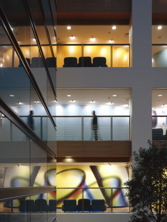 Home Office, Marsham Street, London, Atrium Detail, Architect: Terry Farrell And Partners by Richard Bryant Pricing Limited Edition Print image