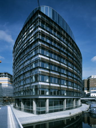 The Point, Paddington Basin London, South West Elevation, Architect: Terry Farrell And Partners by Peter Durant Pricing Limited Edition Print image