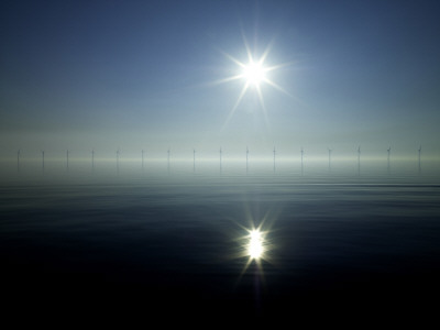 Offshore Wind Turbines Near Copenhagen by Ralph Richter Pricing Limited Edition Print image