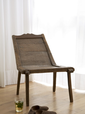 Interior - Chair By Window With Cocktail, Designers: Anne Nijstad And Miklos Beyer by Ton Kinsbergen Pricing Limited Edition Print image