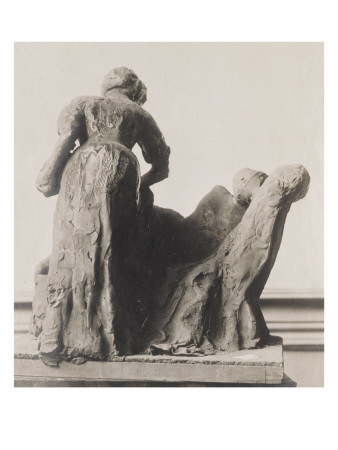 Photo D'une Sculpture En Cire De Degas :La Masseuse (Rf2132) by Ambroise Vollard Pricing Limited Edition Print image