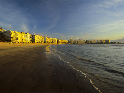 Beachfront, Montevideo, Uruguay by Jerry Ginsberg Pricing Limited Edition Print image