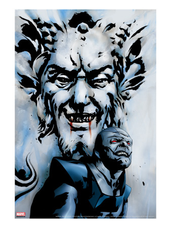 X-Men: Apocalypse Vs. Dracula Cover: Apocalypse And Dracula by Henry Clayton Pricing Limited Edition Print image