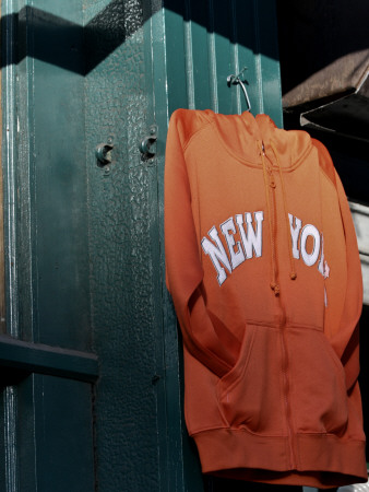 Orange New York City Sweatshirt by Eloise Patrick Pricing Limited Edition Print image