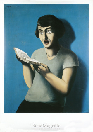 Die Fugsame Leserin/ La Lectrice Soumise by Rene Magritte Pricing Limited Edition Print image