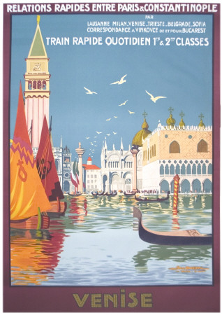 Venise, Train Rapide Quotidien by Dorival Pricing Limited Edition Print image