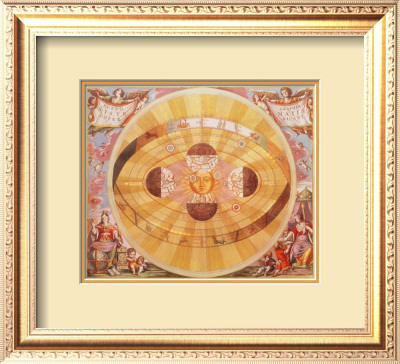 The Copernican System, 1543 by Andreas Cellarius Pricing Limited Edition Print image