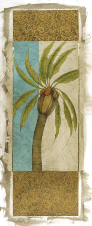 Embellished Swaying Palm I by Jennifer Goldberger Pricing Limited Edition Print image