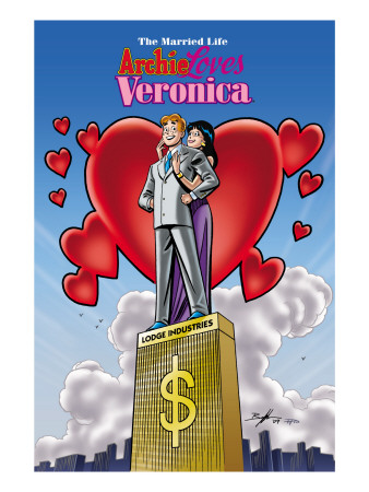 Archie Comics Cover: The Married Life Archie Loves Veronica by Norm Breyfogle Pricing Limited Edition Print image