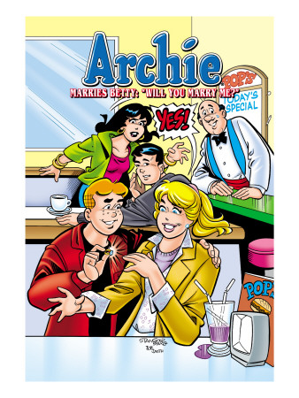 Archie Comics Cover: Archie #603 Archie Marries Betty: Will You Marry Me? by Stan Goldberg Pricing Limited Edition Print image