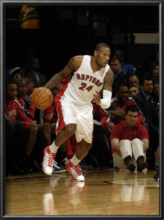 Atlanta Hawks V Toronto Raptors: Sonny Weems by Ron Turenne Pricing Limited Edition Print image