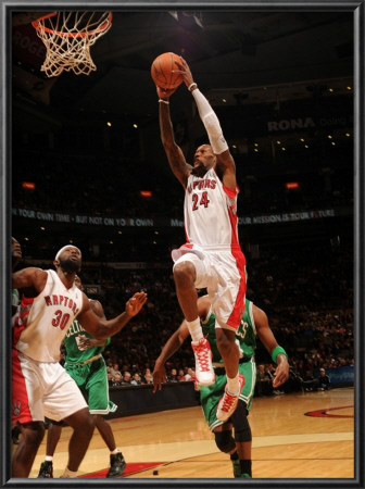 Boston Celtics V Toronto Raptors: Sonny Weems by Ron Turenne Pricing Limited Edition Print image