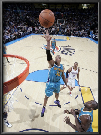 New Orleans Hornets V Oklahoma City Thunder: David West by Layne Murdoch Pricing Limited Edition Print image