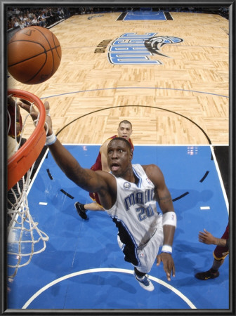 Cleveland Cavaliers  V Orlando Magic: Mickael Pietrus by Fernando Medina Pricing Limited Edition Print image