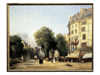 Boulevard Des Capucines by Caleb Robert Stanley Pricing Limited Edition Print image