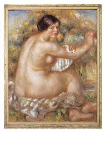 Great Sitting Nude by Pierre-Auguste Renoir Pricing Limited Edition Print image
