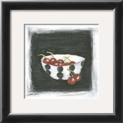 Cherries In Bowl by Chariklia Zarris Pricing Limited Edition Print image