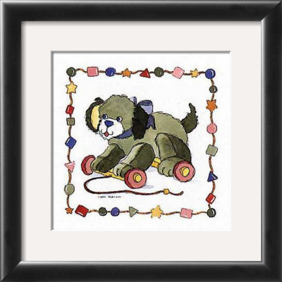 Dog Pull Toy by Carol Robinson Pricing Limited Edition Print image