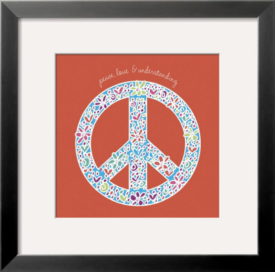 Peace, Love And Understanding by Erin Clark Pricing Limited Edition Print image