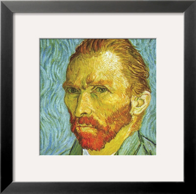 Self Portrait (Detail) by Vincent Van Gogh Pricing Limited Edition Print image