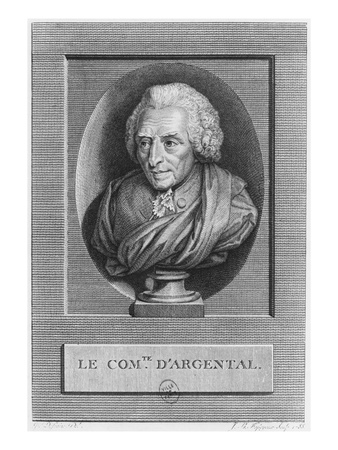 Charles Augustin De Ferriol, Comte D'argental, Engraved By Jean Baptiste Fosseyeux by Jean Florent Defraine Pricing Limited Edition Print image
