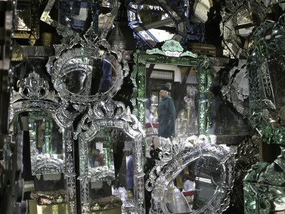 Mirrors At Kiosk, Morocco by Pietro Simonetti Pricing Limited Edition Print image