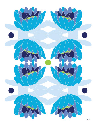 Blue Lotus by Avalisa Pricing Limited Edition Print image