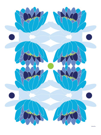 Blue Lotus by Avalisa Pricing Limited Edition Print image