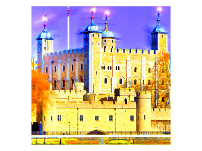 Tower Of London, London by Tosh Pricing Limited Edition Print image