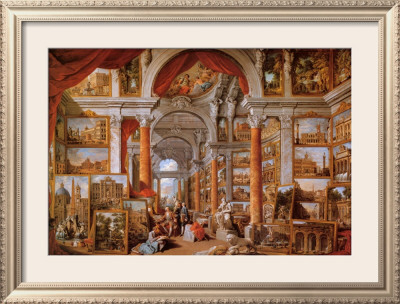 Picture Gallery by Giovanni Paolo Pannini Pricing Limited Edition Print image