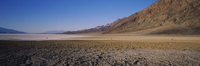 Salt Lake Near A Mountain, Badwater, Death Valley National Park, Death Valley, California, Usa by Panoramic Images Pricing Limited Edition Print image