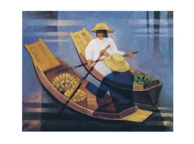 Small Boats by Louis Toffoli Pricing Limited Edition Print image