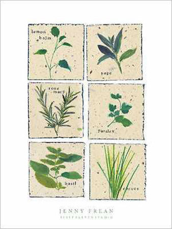 Six Herbs by Jenny Frean Pricing Limited Edition Print image