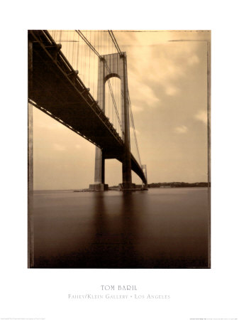 Verrazano Narrows Bridge by Tom Baril Pricing Limited Edition Print image