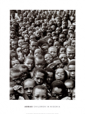 Children In Nigeria by Abbas Pricing Limited Edition Print image