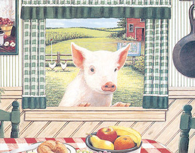 Country Pig by Charles Viola Pricing Limited Edition Print image