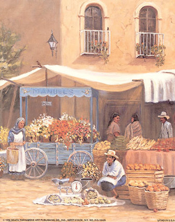 Mexican Market by M. Caroselli Pricing Limited Edition Print image