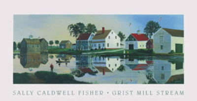 Grist Mill Stream by Sally Caldwell-Fisher Pricing Limited Edition Print image