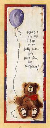 Teddybear Tear by Carol Robinson Pricing Limited Edition Print image