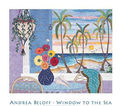 Window To The Sea by Andrea Beloff Pricing Limited Edition Print image